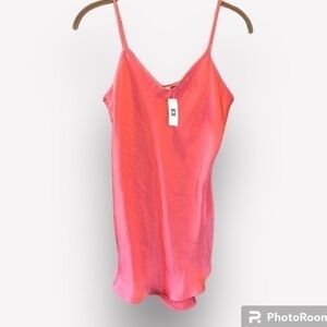 🍕🪻New GAP Long Soft Cami Top or Slip | Lined Adjustable Strap Small CLOSEOUT